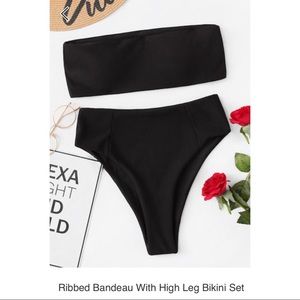 Tube top two piece bathing suit! NEVER BEEN WORN!